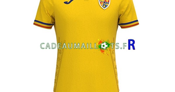 Maillot Domicile Roumanie 2016-2017 Joma - Taille M Homme Jaune - Occasion Parfait État